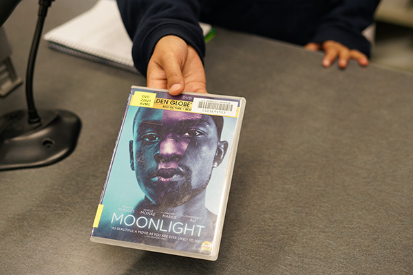 The film 'Moonlight' can be borrowed from MRC