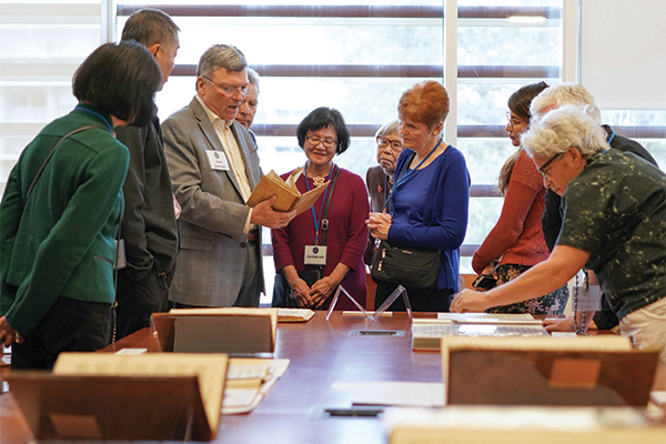 Donors in the east asian library